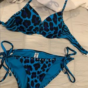 NNWOT VICTORIAS SECRET BIKINI PINK SWIM XS